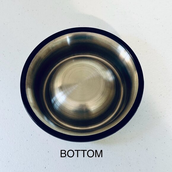 Small Pet Bowl Stainless Steel Cat Food Bowl Water Bowl with Non-Slip Base - Picture 6 of 8